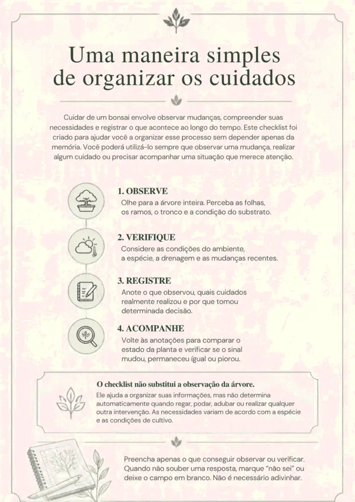 _BÔNUS 1 - CHECKLIST DE CUIDADOS DO BONSAI PG4